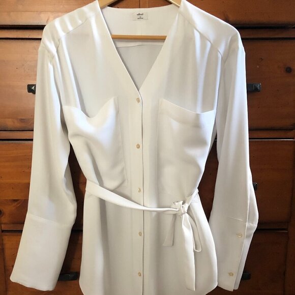 Wilfred Flowy Shirt with sash belt size XS - Picture 1 of 6